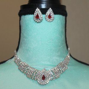 Nwt: Silver Plated, Australian Teardrop Necklace